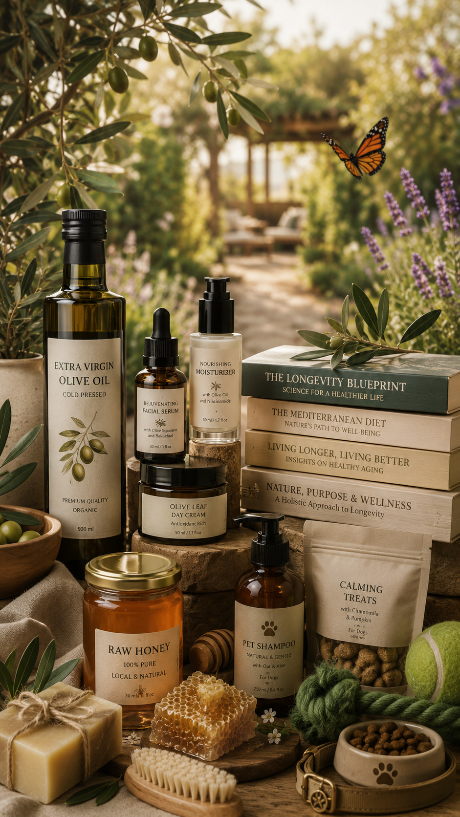 Productos derivados del olivo